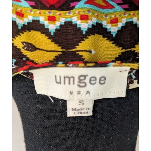 Umgee Multicolor Boho Mini Dress. Size Small - Picture 4 of 10